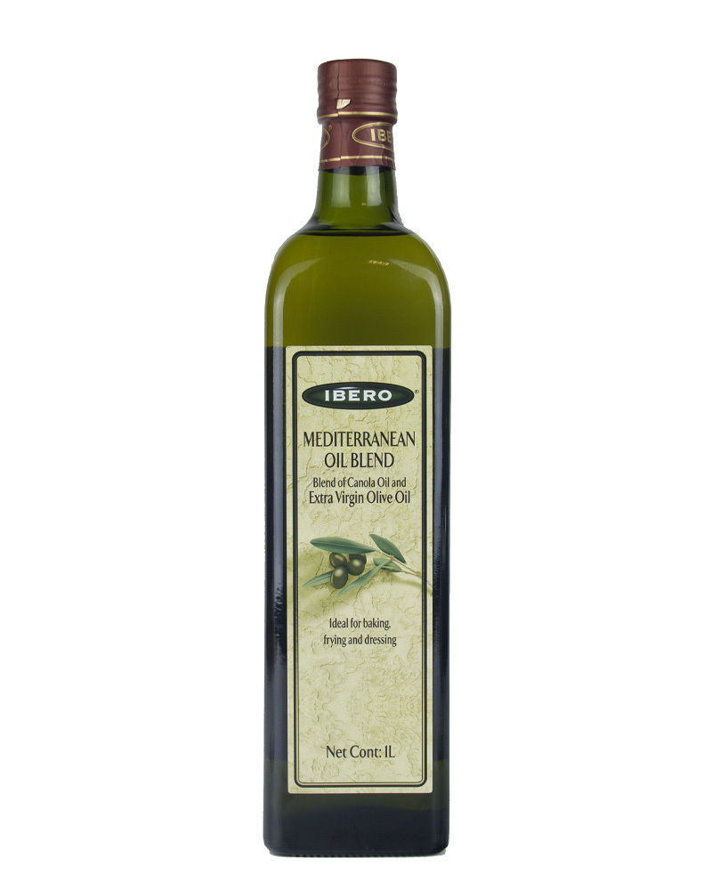 Масло рапсовое Ibero рафинированное с добавлением оливкового масла нерафинированного высшего качества 1 л