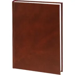 Ежедневник датированный 2026 А5+ IDEAL NEW коричневый 3-344/02