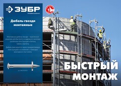 ЗУБР ДГМ, 30 x 3.7 мм, цинк, 1 кг, монтажный дюбель-гвоздь , Профессионал (3063-37-30-1)