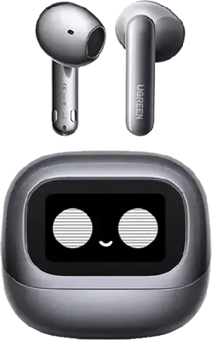 Наушники беспроводные UGREEN WS216 (75288) LightBuds Magic Hibrid ANC Earbuds, черный