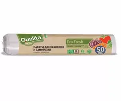 QUALITA Пакеты для заморозки Eco Fresh 50шт