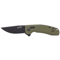 Фото Складной нож SOG TAC XR OD GREEN, сталь D2, рукоять G10/титан
