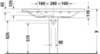 Duravit DuraStyle 2320120060 Раковина мебельная