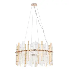 Подвесная люстра Arte Lamp CRYSTALLA A4111LM-16GO, 16хG9