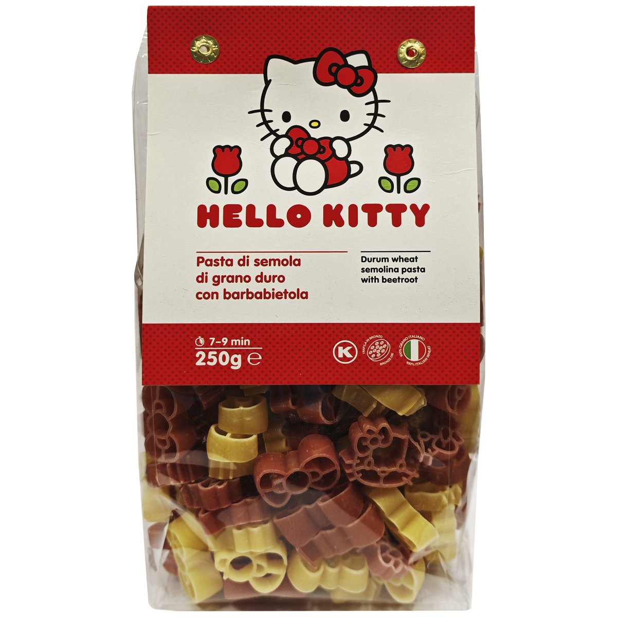 Паста Детская со свеклой Hello Kitty Dalla Costa без добавления яиц 250 г