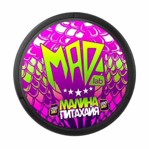 Снюс MAD - Малина Питахайя 200mg