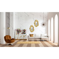 Зеркало настенное Riley Gold 150x98 см