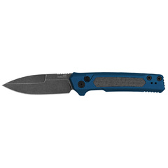 Фото Автоматический нож Kershaw Launch 22, сталь MagnaCut, рукоять алюминий/микарта, синий/серый