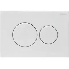 Cezares PN1-BTN-BL Кнопка смыва, белый глянец фото