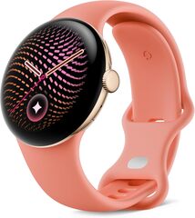 Умные часы Google Pixel Watch 5 41mm Wi-Fi (Champagne Gold/Canyon)