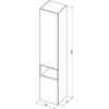 Allen Brau Infinity 1.21010.PGM Пенал 35 L, platinum grey matt (274286)