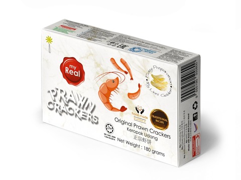 Малайзийские креветочные чипсы (для жарки) myREAL premium, 180гр