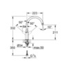 GROHE BauEdge 31367000 Смеситель для мойки