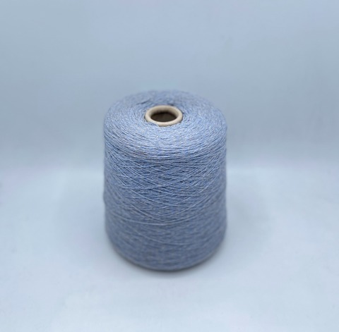 NEW MILL (пр.Италия), art. Green Cash, 2/14 700м/100гр. 97% Кашемир 5%Меринос, цвет-Серо-голубое мулине, арт.29810