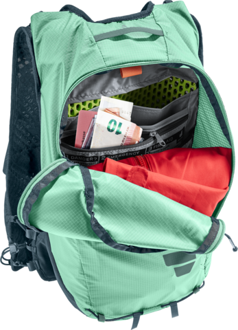 Картинка рюкзак беговой Deuter Ascender 13 Spearmint - 4
