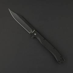 Фото Складной нож Daggerr Toothpick All Black, сталь 8Cr14MoV, рукоять FRN