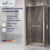 RGW 77124528-31 Душевой уголок 120*80*200 RGW LE-45 Прямоуг./Хром/Тонированное(серое)/6 мм (Easy)