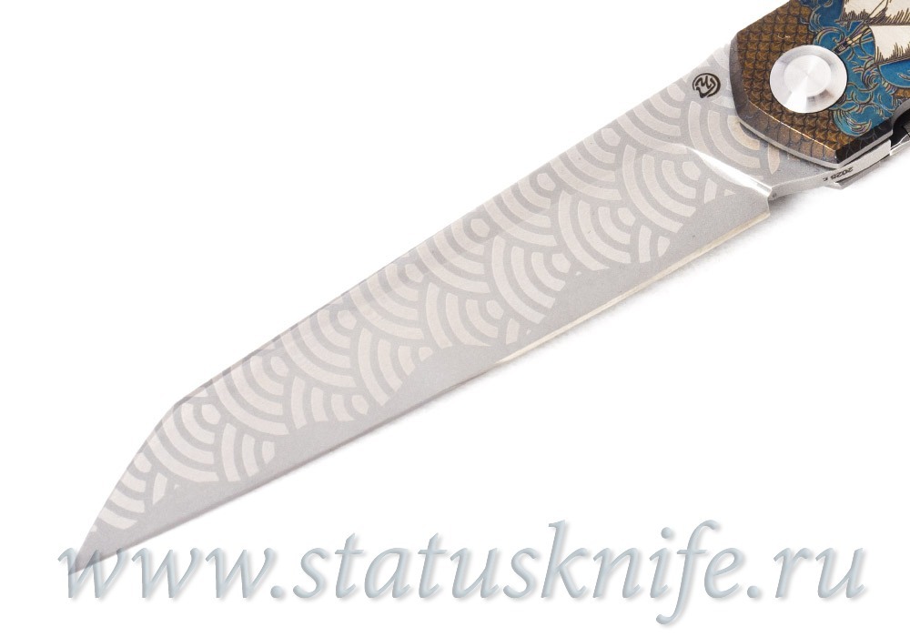 Нож Чебуркова Кори Octopus M390 Ponomarev Forge