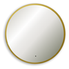 Art&Max AM-SAN-1000-DS-F-GOLD Зеркало с подсветкой, цвет: золото