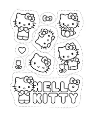 Hello Kitty: стикербук