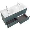 BelBagno UNO-1200-4C-SO-AO База под раковину подвесная с фрезерованными ручками по всей длине фасада с четырьмя выкатн. ящ., Голубой Матовый, 1200x455x608