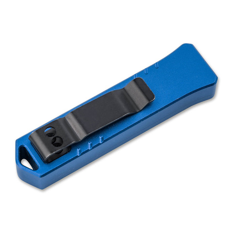 Автоматический нож Boker Plus Micro USB OTF Blue, сталь D2, 01BO971