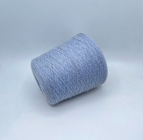 NEW MILL (пр.Италия), art. Green Cash, 2/14 700м/100гр. 97% Кашемир 5%Меринос, цвет-Серо-голубое мулине, арт.29810