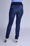 Джинсы для беременных (SLIM) 09563 синий