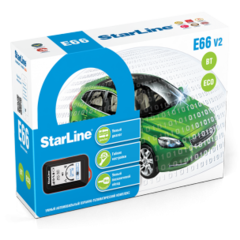 Автосигнализация StarLine E66 V2 BT ECO 2CAN+4LIN