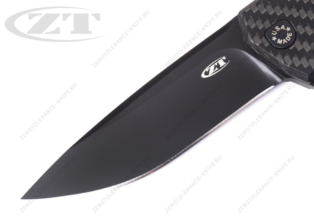 Нож Zero Tolerance 0804CF BH 20CV Rexford - фотография 