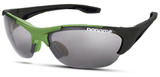 Очки спортивные Noname Kingston, black-green