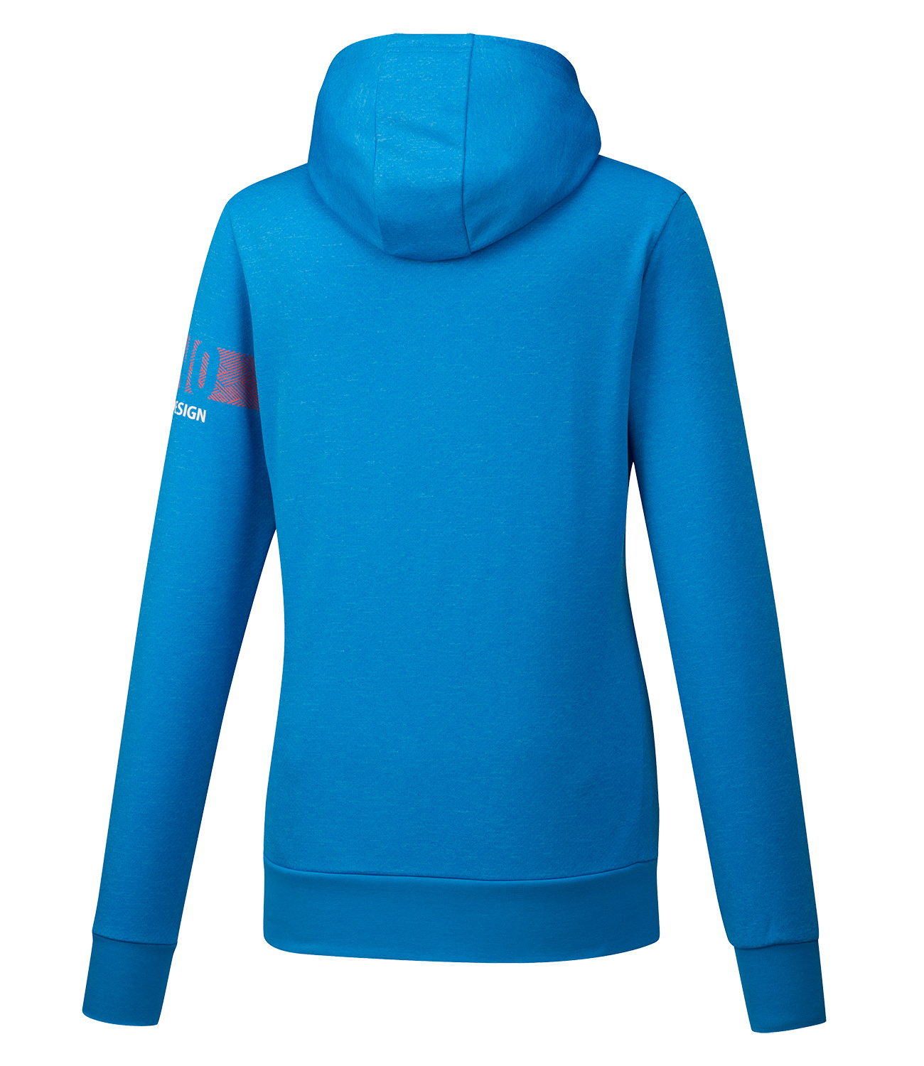 Mizuno Heritage Zip Hoody толстовка женская синяя - 2