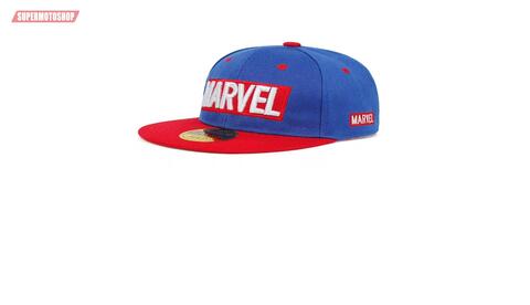 Бейсболка детская MARVEL синий красный