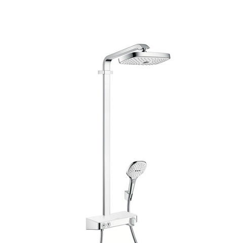 Hansgrohe Raindance Select E 27283400 Душевая система внешнего монтажа с термостатом 110 см с верхней лейкой 30х16 см 2 режима