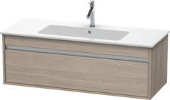Duravit Ketho KT642103131 База под раковину, 1 ящик.,410x1200x475 , цвет сосона серебристая фото