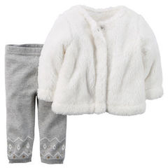 CARTERS Комплект теплый меховой КДБ51