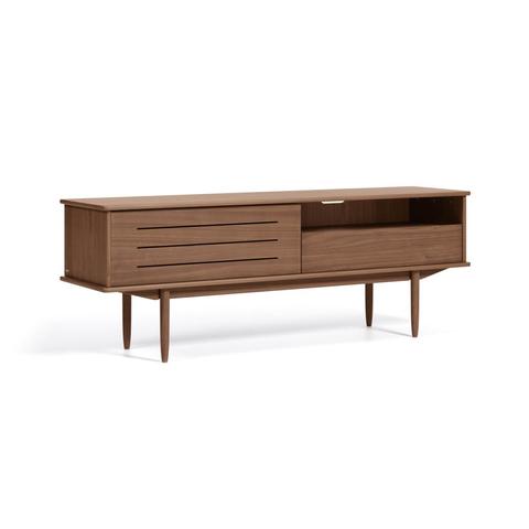 Фото: Тумба под ТВ Carolin из шпона ореха 180 x 83.8 cm - основной вид