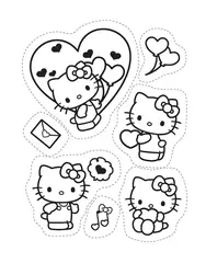 Hello Kitty: стикербук