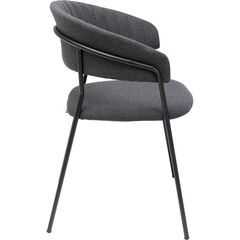 Стул с подлокотниками Belle Anthracite (2 шт)