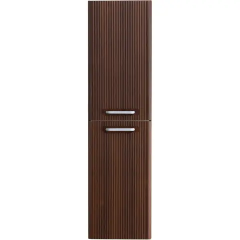 BelBagno DUE-1500-2A-SC-NOCE-P DUE Шкаф подвесной с двумя распашными дверцами с доводчиками, с двумя полками, универсальный, Noce, 400x300x1500