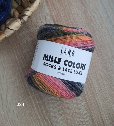 Lang Yarns Mille Colori Socks and Lace Lux 024