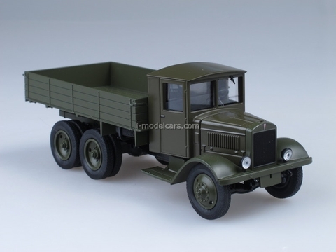 YaG-10 1931 first Soviet three-axle 6x4 truck 1:43 Nash Avtoprom