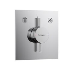 Hansgrohe DuoTurn E 75417000 Смеситель для ванны, однорычажный, для 2 потребителей, скрытого монтажа, хр фото