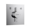 Hansgrohe DuoTurn E 75417000 Смеситель для ванны, однорычажный, для 2 потребителей, скрытого монтажа, хр
