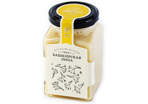 Мёд натуральный "Башкирская липа", 320г