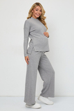 Костюм для беременных 14101 серый меланж