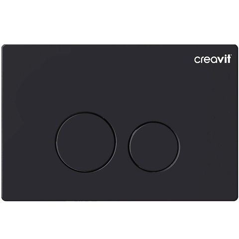 Creavit Terra GP9002.01 Кнопка для инсталляции, цвет: чёрный