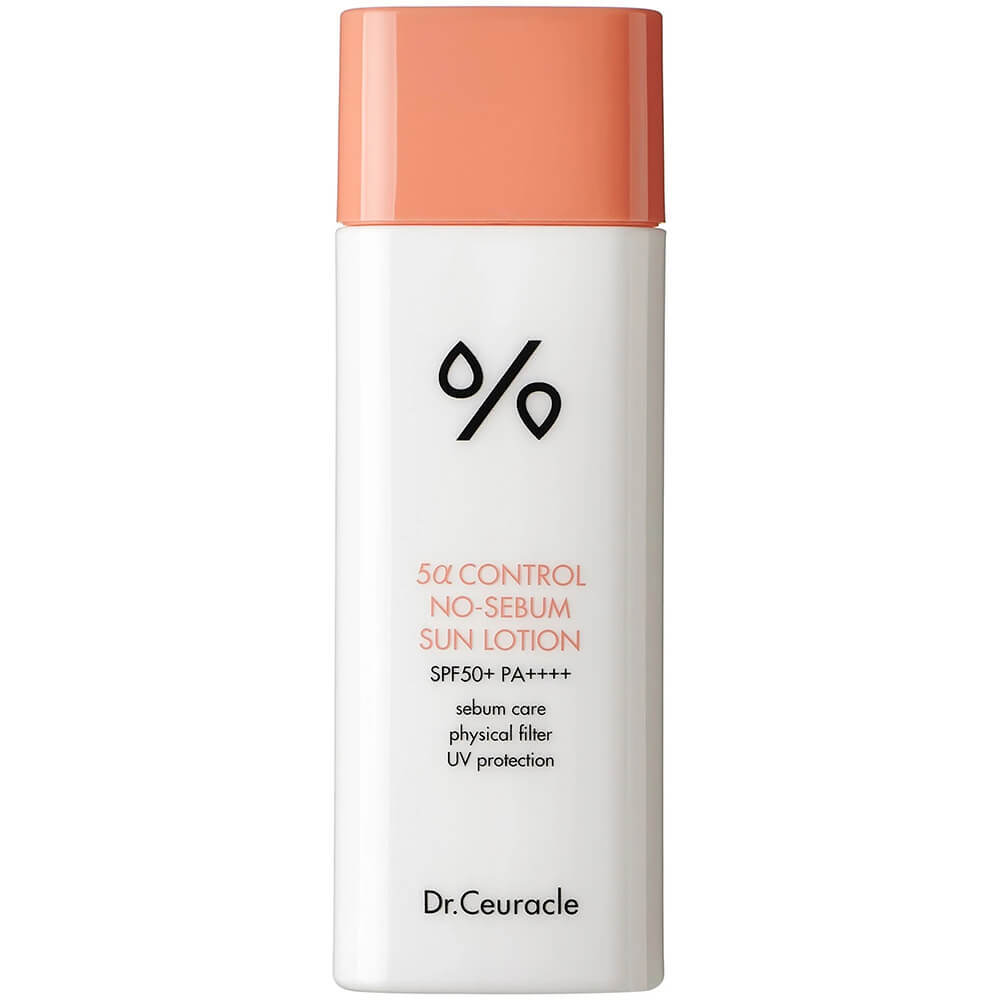 Солнцезащитный крем Dr.Ceuracle 5α Control No-Sebum Lotion SPF50+ 50мл