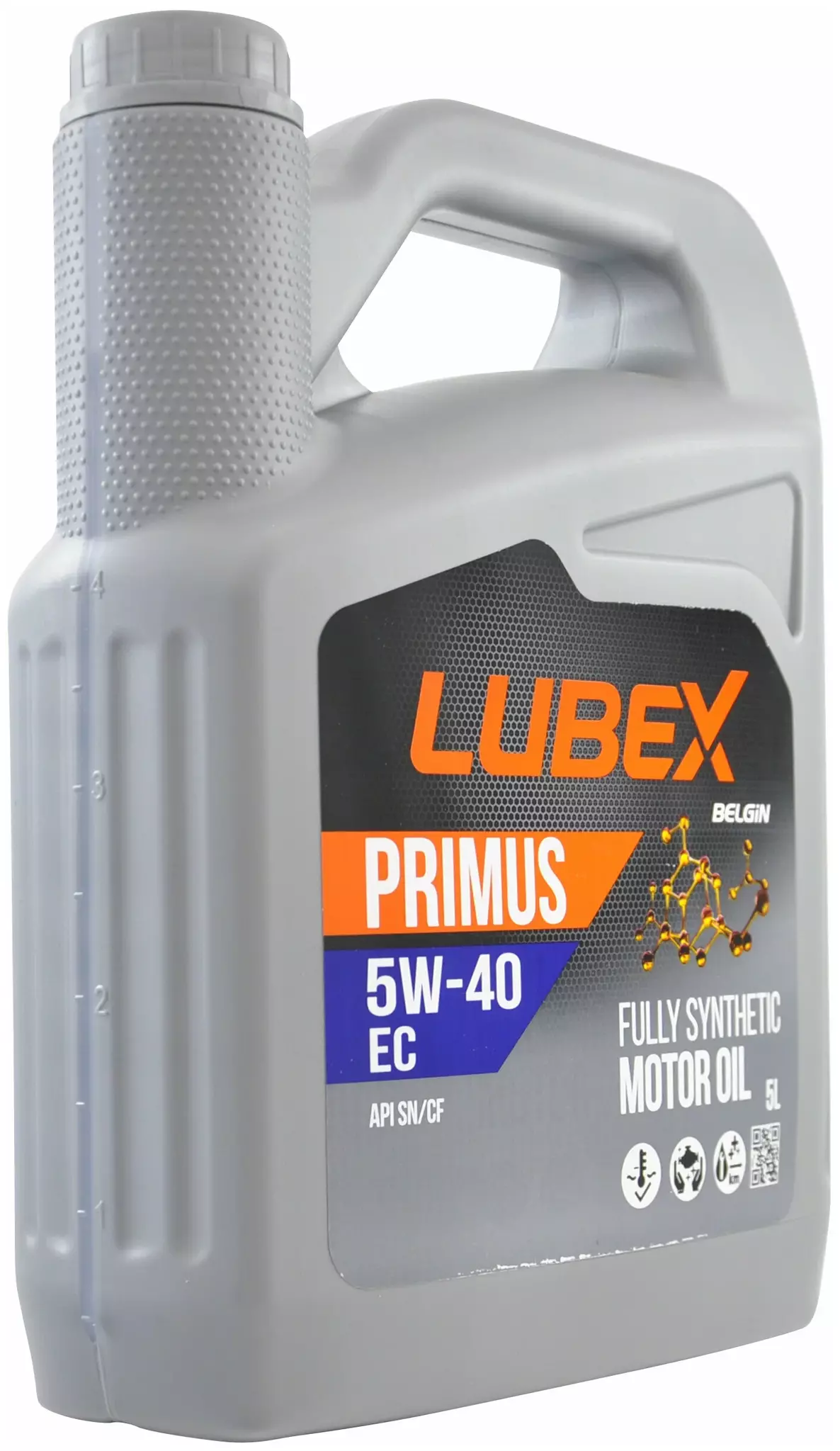 Моторное масло LUBEX PRIMUS EC 5W-40 синтетическое 5л