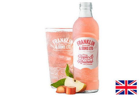 Напиток Franklin & Sons яблоко и ревень, 275мл
